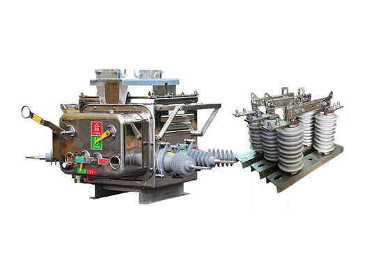 স্মার্ট কন্ট্রোলারের সাথে 15kV বৈদ্যুতিক ভ্যাকুয়াম সার্কিট ব্রেকার উচ্চ ভোল্টেজ হুকস্টিকের সাথে সহজ ইনস্টলেশন ব্যবহার করা হয়