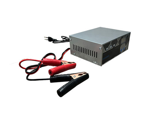 স্মার্ট মোটর ব্যাটারি চার্জার 260W ম্যানুয়াল নিয়মিত AGM জাম্প স্টার্টার সিলভার রঙের সাথে পোর্টেবল গাড়ি ব্যাটারি চার্জার