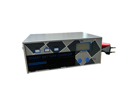 দ্রুত চার্জিং মোটর ব্যাটারি চার্জার HAS-Q-619K সিলভার রঙ ম্যানুয়াল সামঞ্জস্যযোগ্য / সম্পূর্ণ স্বয়ংক্রিয় ব্যাটারি রিজুভেনার